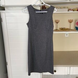 Black & White Chevron Dress